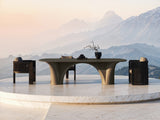 Dining Table Noche/Ash - Savio Collection