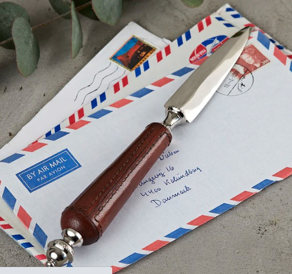 Letter Opener in Leather