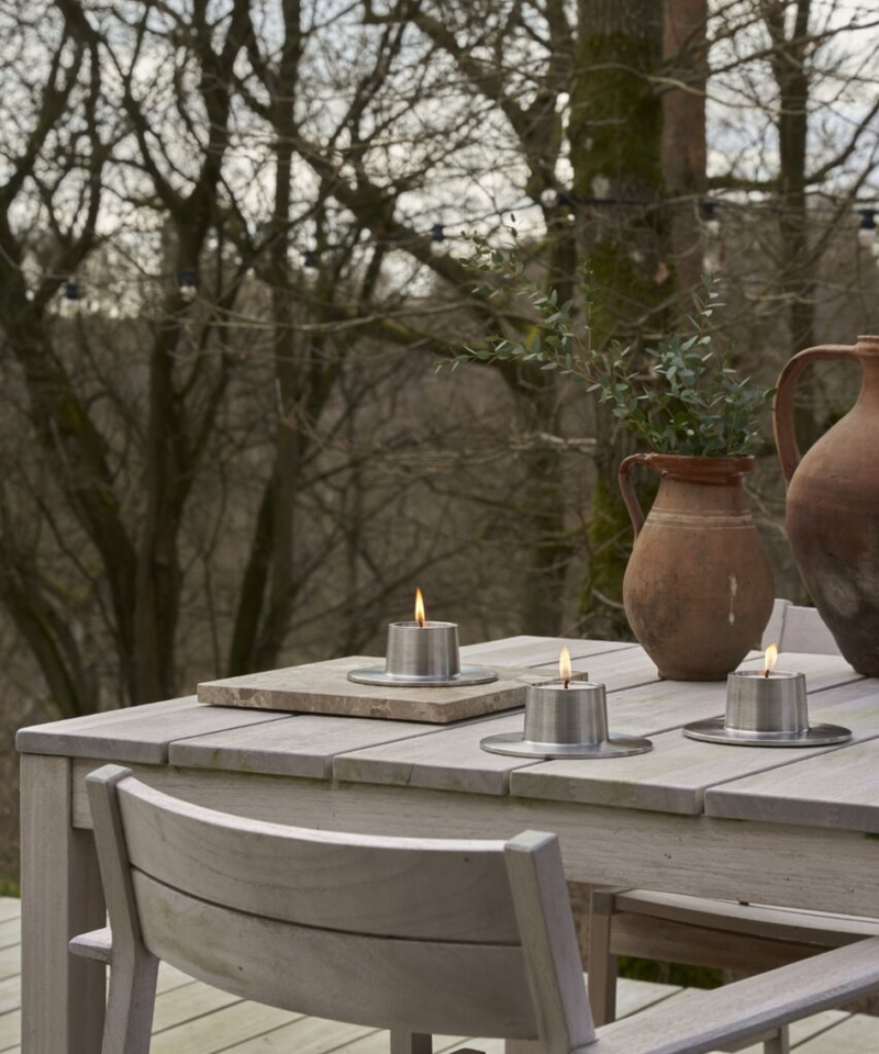 Candleholder - Silver Colour