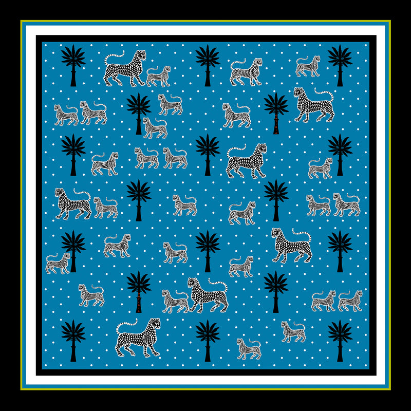 Scarf - Small, Blue