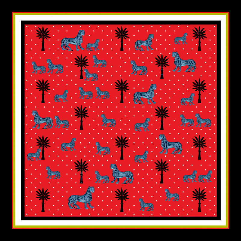Scarf - Small, Red