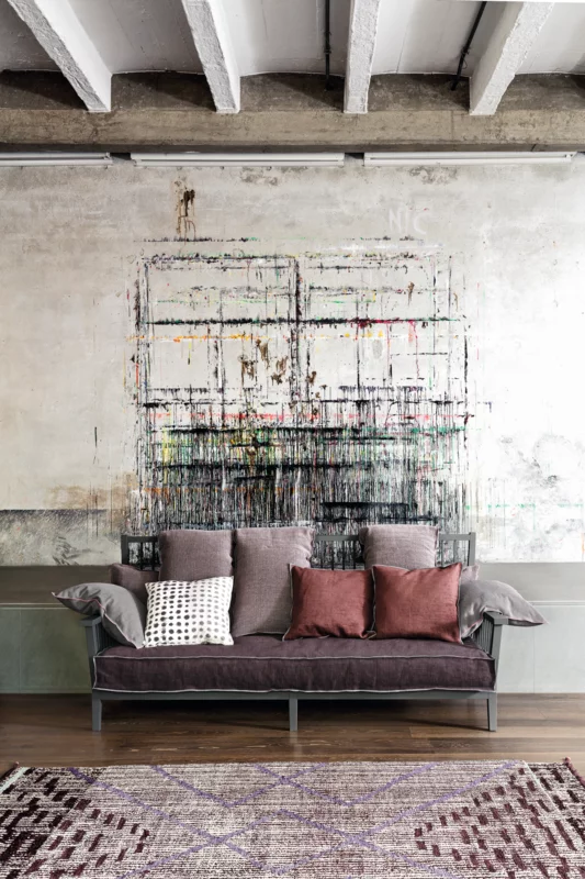 Sofa03 - Indoor Gervasoni Gray Collection