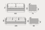 Sofa - Indoor Gervasoni Wk Collection