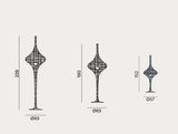 Standing Lamp - Indoor Gervasoni Spin Collection
