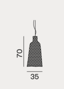 Suspension Lamp - Outdoor Gervasoni Random Collection