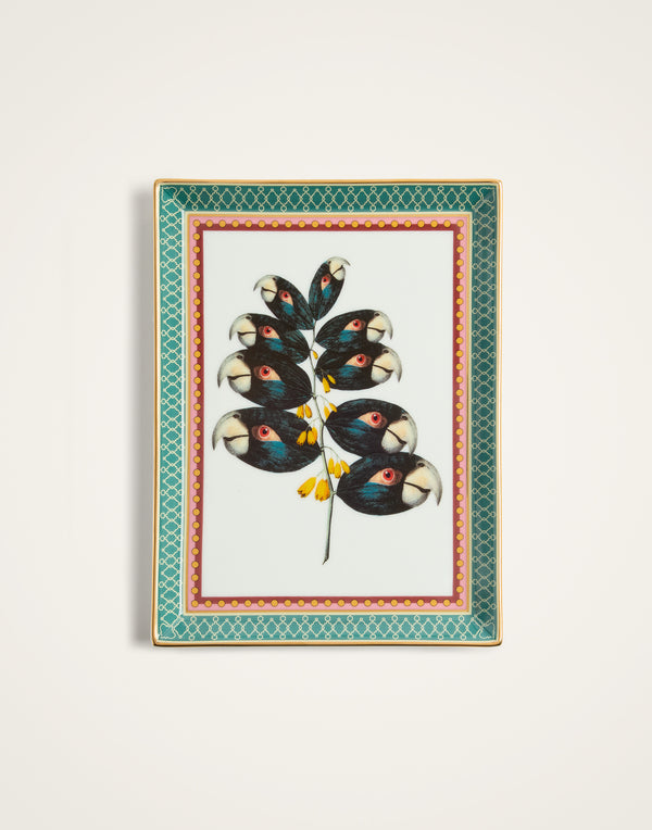 Trinket Tray - Parrotstem by La DoubleJ