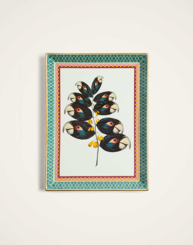 Trinket Tray - Parrotstem by La DoubleJ