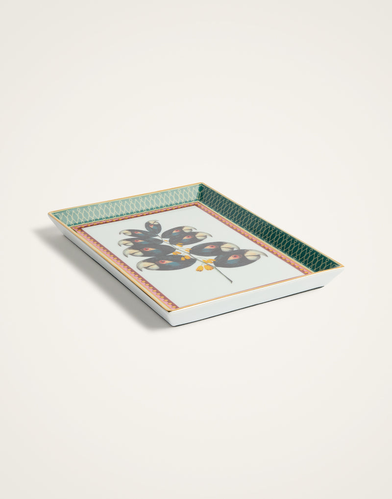 Trinket Tray - Parrotstem by La DoubleJ