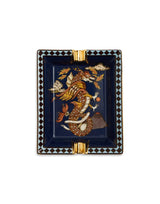 Ashtray The Dragon Midnight Blue in Porcelain By La Double J