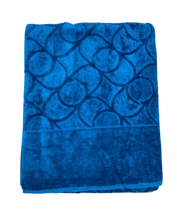 Bath Towel, Blue - Trussardi Casa