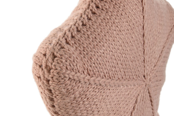 Hand-knitted Star Shape Cushion