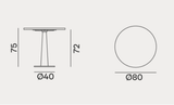 Table39 - Indoor Gervasoni Gray Collection