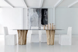 Table in Trunks - Indoor Gervasoni Brick Collection