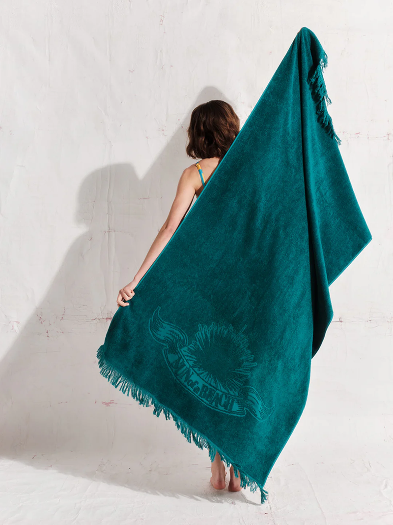 Beach Towel in Teal