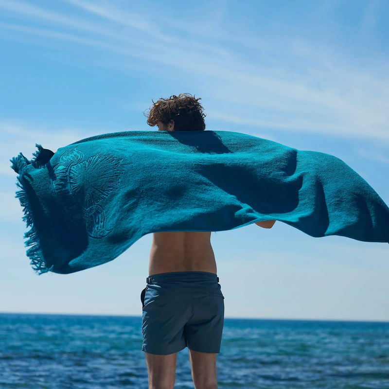 Beach Towel in Teal