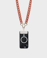 Mobile Phone Chain - Terracotta