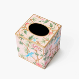Tissue Box - Chinoiserie, Pink