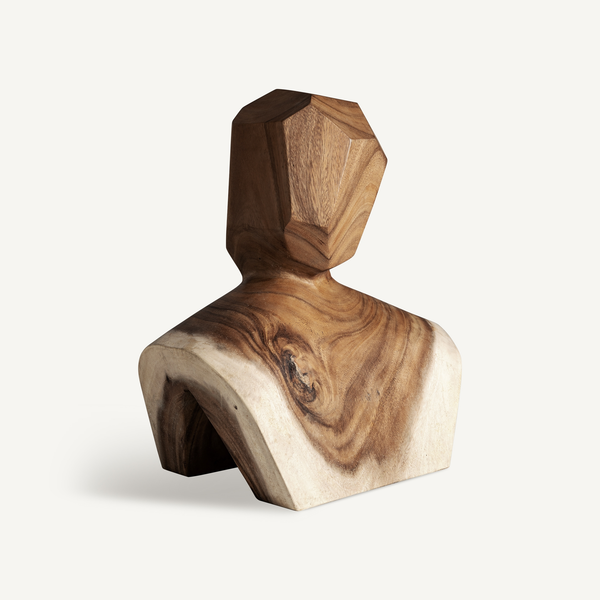 Decorative Wooden Bust