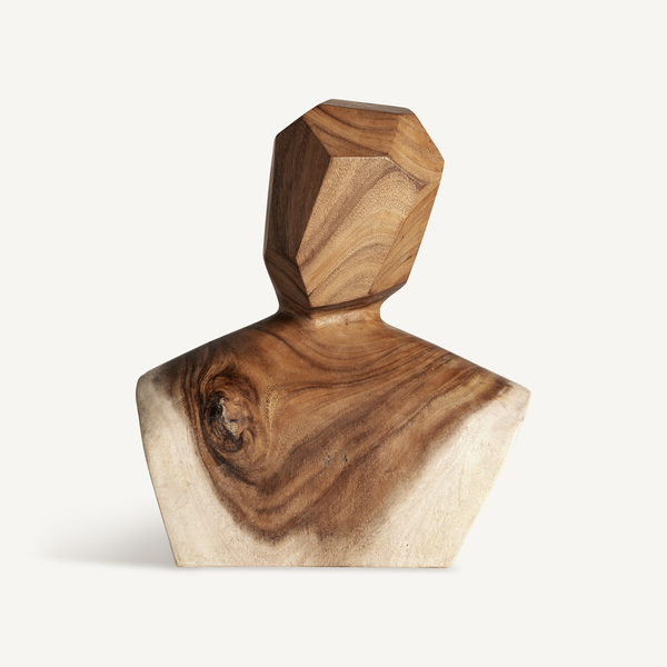 Decorative Wooden Bust