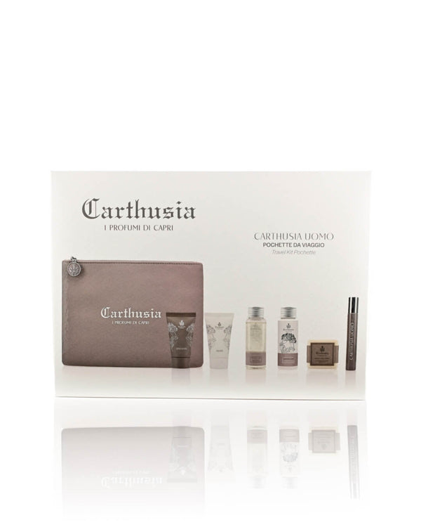 Travel kit in pochette - Carthusia Uomo