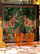 Square Tray, Giraffe Green, Grande - Ortigia