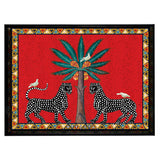 Tray Mosaico Red, Large - Ortigia