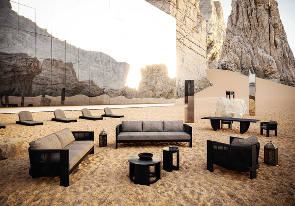 3 Seater Sofa - Ralph - Noche Collection