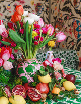 Vase in Rose-Green by La DoubleJ