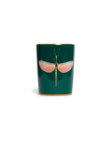 Decorative Cup Libellula Green in Porcelain By La Double J