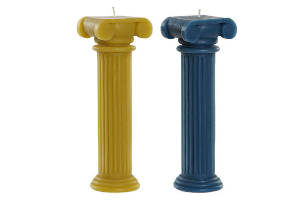 Candle in Blue - Doric Column