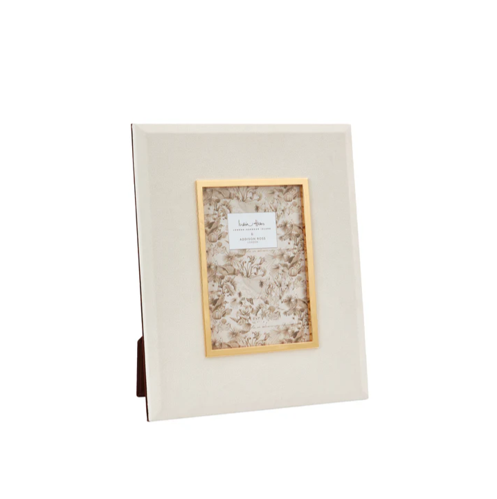 Velvet Photo Frame - Cream