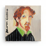 Painting; Mini Portrait n. 128 by Johanna Barthet