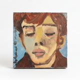 Painting; Mini Portrait n. 97 by Johanna Barthet