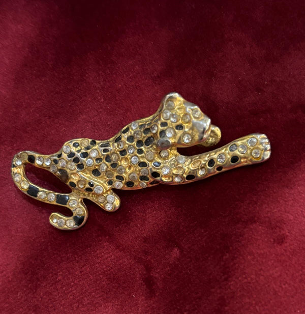 Vintage Leopard Broach