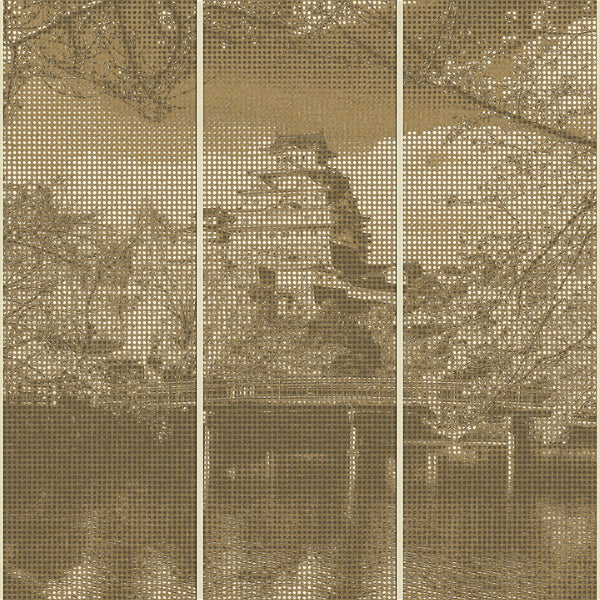 Trussardi Casa Landscape Collection; Japanese View Decorative Panel