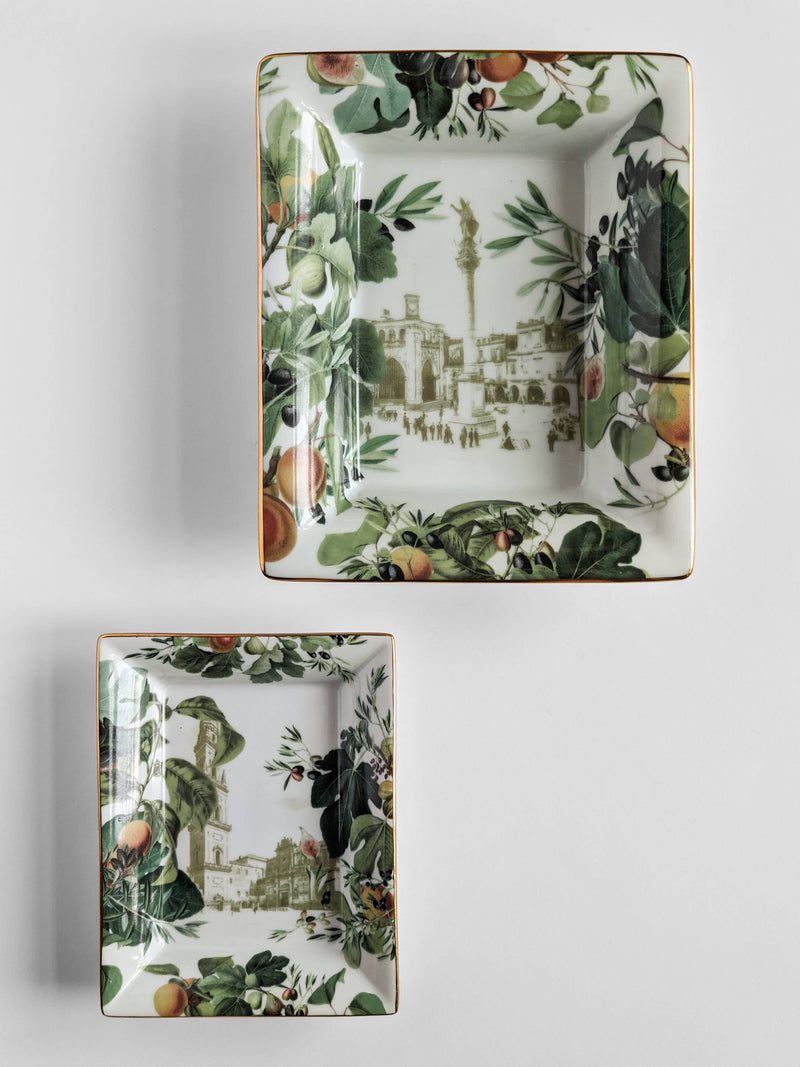 Vide Poche in Porcelain - Apulia, S