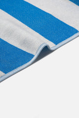 Beach Towel - Blue & White stripped