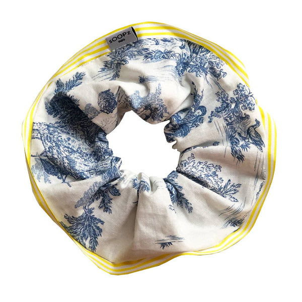 Scrunchie - Duchess of Chantilly Blue