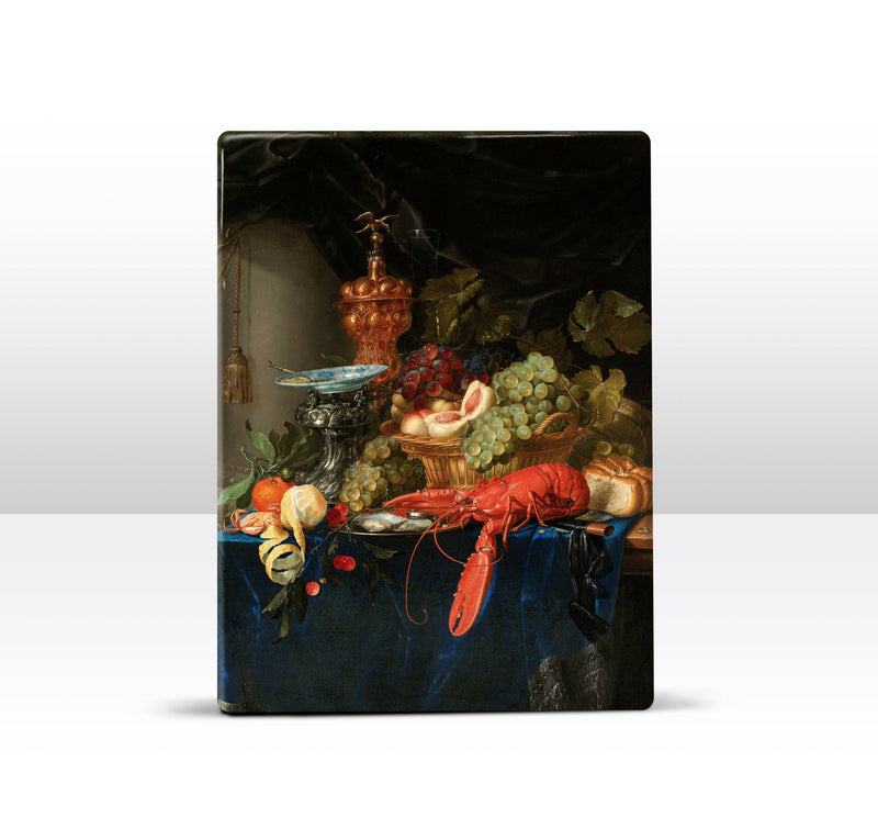 Artwork on wooden support - Still Life with a Gold Cup