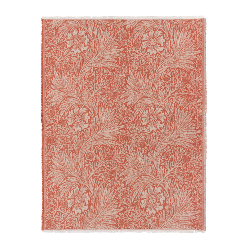 Throw Marigold Jacquard, Russet