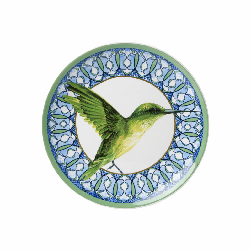 Wall Plate - Mandala Hummingbird