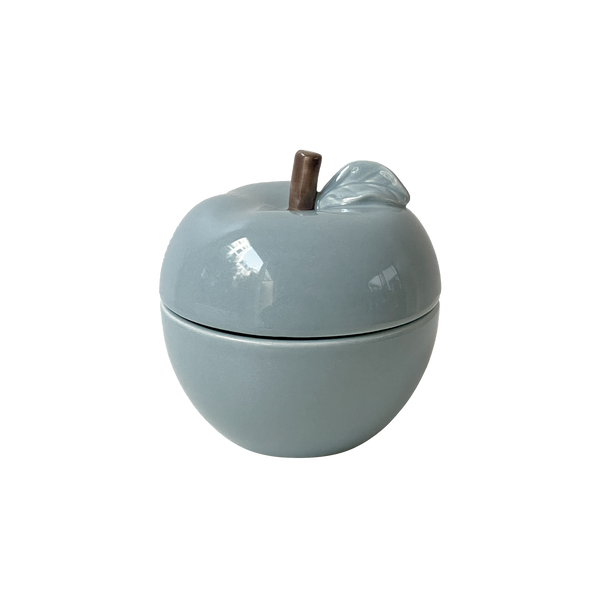 Candle in a Ceramic Apple - Jasmine