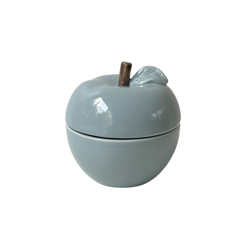 Candle in a Ceramic Apple - Jasmine