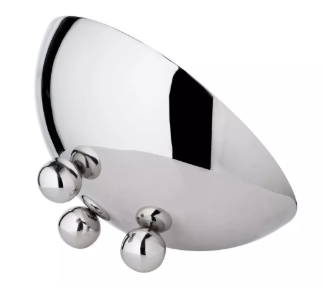 Chicago bowl (height 9 cm, Ø 19.5 cm), highly polished, stainless steel