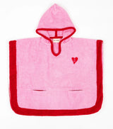 Kids Poncho - The Bubble Gum Heart