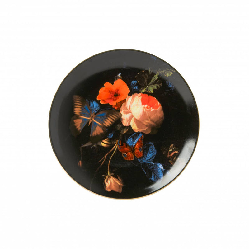 Wall Plate - Butterflies and Roses