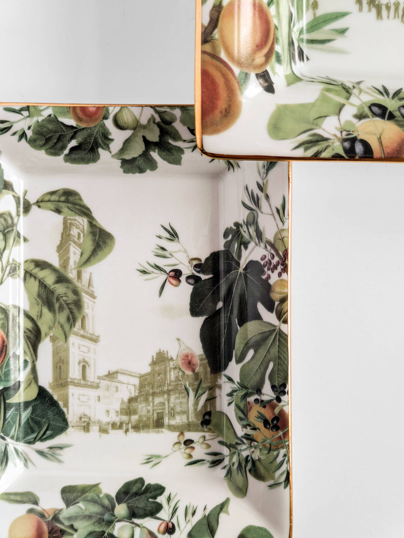 Vide Poche in Porcelain - Apulia, S