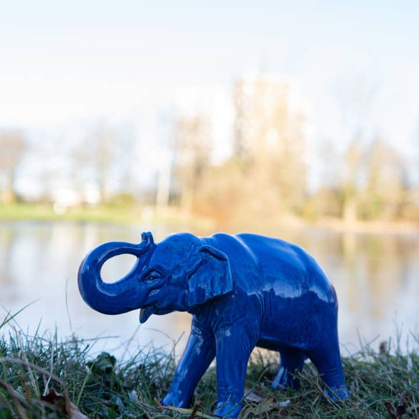 Elephant - Delft Blue