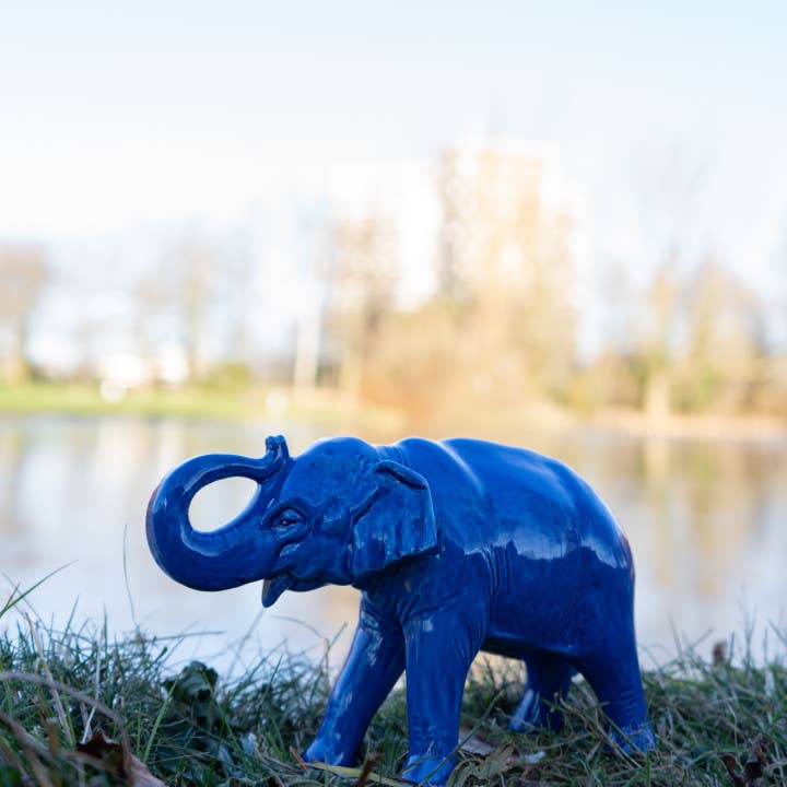 Elephant - Delft Blue