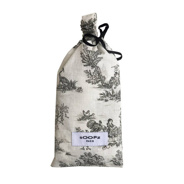 Hot & Cold Eye Mask with Flax/Lavender Seeds - Grey